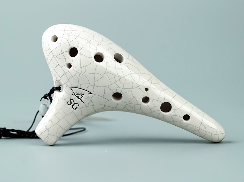 12孔加長(zhǎng)型裂紋陶笛