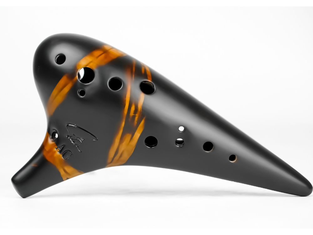 12孔熏燒提升款陶笛